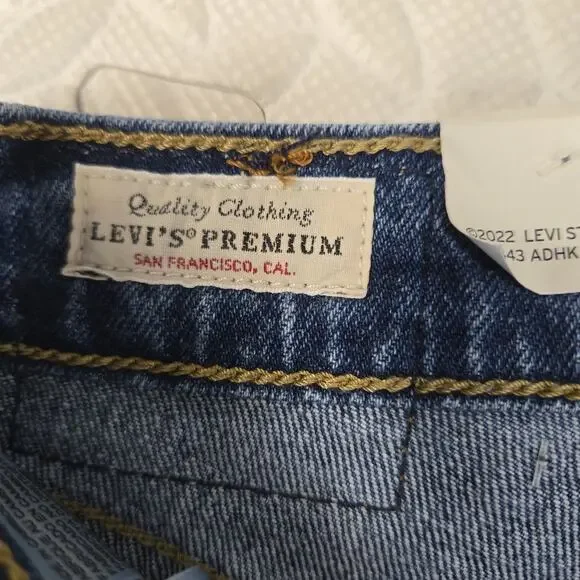 Levi's Premium Jeans Womens 24 70's High Flare NEW Rockabilly Cowgirl Bohemian - Picture 8 of 15